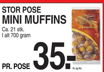 ABC Lavpris MINI MUFFINS tilbud