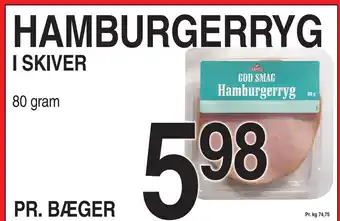 ABC Lavpris HAMBURGERRYG tilbud