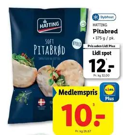 Lidl HATTING Pitabrød tilbud