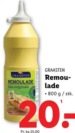 Lidl GRAASTEN Remou- lade tilbud