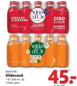 Lidl Aqua d'Or Kildevand tilbud