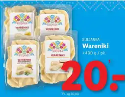 Lidl KULJANKA Wareniki tilbud