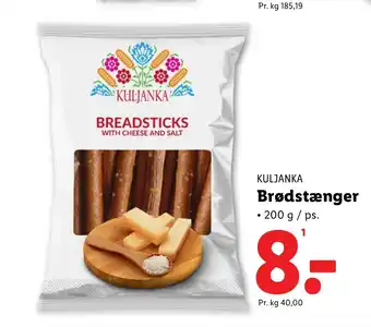 Lidl KULJANKA Brødstænger tilbud