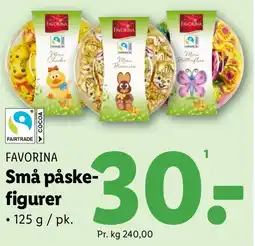 Lidl FAVORINA Små påske- figurer tilbud