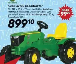 Bilka F.eks. 6210R pedaltraktor tilbud