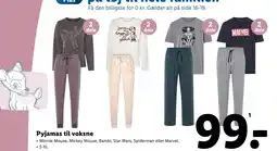 Lidl Pyjamas til voksne tilbud