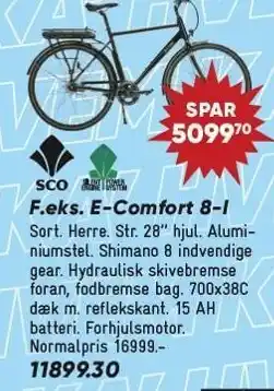 Bilka F.eks. E-Comfort 8-I tilbud