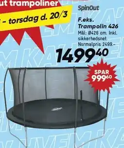 Bilka F.eks. Trampolin 426 tilbud