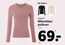 Lidl ESMARA® Ribstrikket pullover tilbud