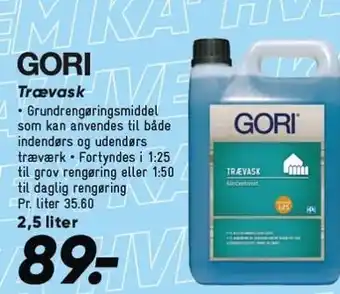 Bilka Gori Trævask tilbud