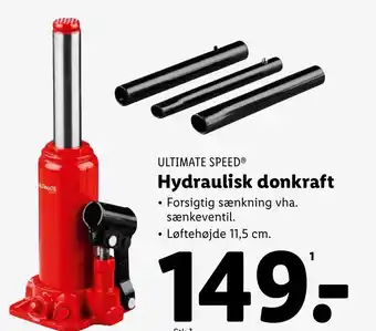 Lidl ULTIMATE SPEED® Hydraulisk donkraft tilbud