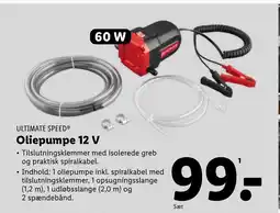 Lidl ULTIMATE SPEED® Oliepumpe 12 V tilbud