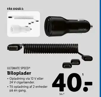 Lidl ULTIMATE SPEED® Biloplader tilbud