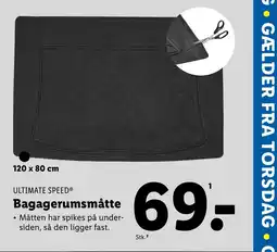 Lidl ULTIMATE SPEED® Bagagerumsmåtte tilbud