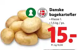 Lidl Danske bagekartofler tilbud