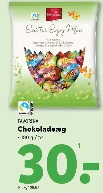 Lidl Chokoladeæg tilbud