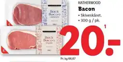 Lidl HATHERWOD Bacon tilbud