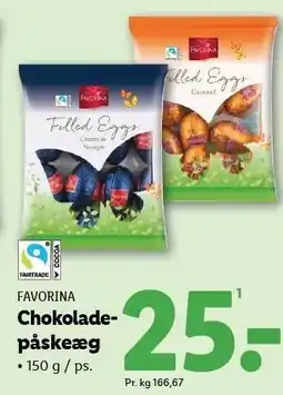 Lidl Chokolade-påskeæg tilbud