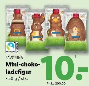 Lidl Mini-chokoladefigur tilbud