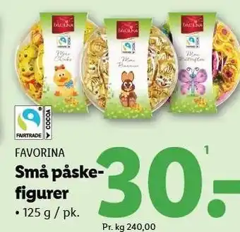 Lidl Små påske-figurer tilbud