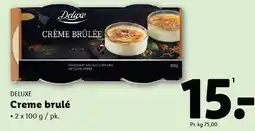 Lidl Creme brulé tilbud