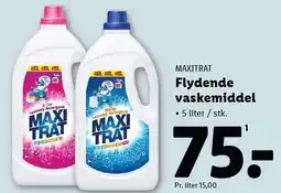 Lidl Flydende vaskemiddel tilbud