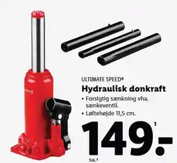 Lidl Hydraulisk donkraft tilbud