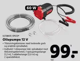 Lidl Oliepumpe 12 V tilbud