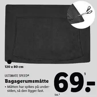 Lidl Bagagerumsmåtte tilbud