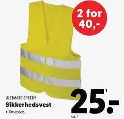 Lidl Sikkerhedsvest tilbud