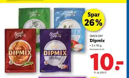 Lidl SNACK DAY Dipmix tilbud