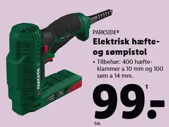 Lidl Elektrisk hæfte- og sømpistol tilbud