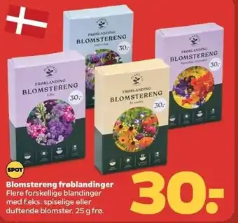 Netto PLANTELIV Blomstereng frøblandinger tilbud