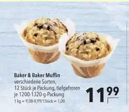 Citti Baker & Baker Muffin verschiedene Sorten, tilbud