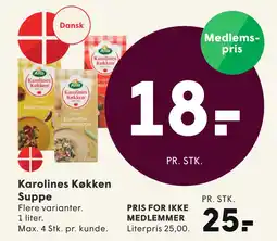 SPAR Karolines Køkken Suppe tilbud