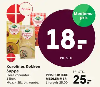 SPAR Karolines Køkken Suppe tilbud