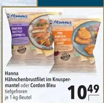 Citti Hanna Hähnchenbrustfilet im Knusper- mantel oder Cordon Bleu tilbud