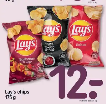 REMA 1000 Lay's chips 175 g tilbud