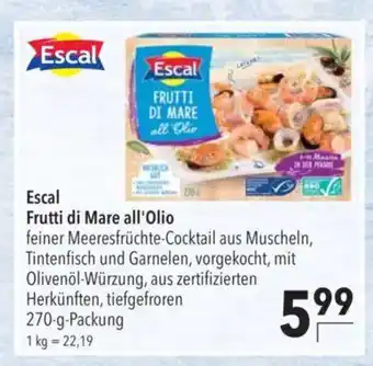 Citti Escal frutti di mare all'olio tilbud