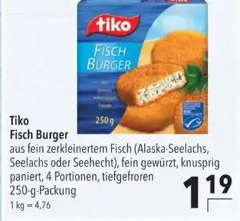 Citti Tiko Fisch Burger tilbud