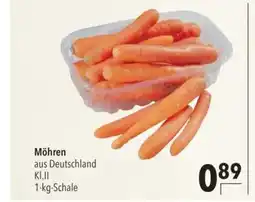 Citti Möhren aus Deutschland KI.II 1-kg-Schale tilbud