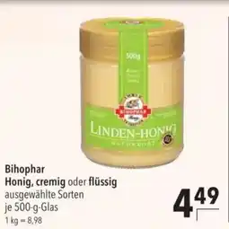 Citti Bihophar Honig, cremig oder flüssig tilbud