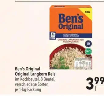 Citti Ben's Original Original Langkorn Reis tilbud