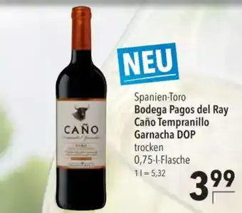 Citti Spanien-Toro Bodega Pagos del Ray Caño Tempranillo tilbud