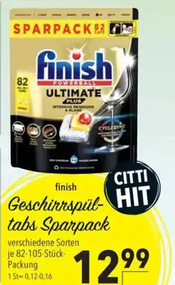 Citti Geschirrspül-HIT tabs Sparpack tilbud