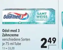 Citti Odol-med 3 Zahncreme tilbud