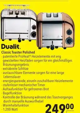 Citti Dualit. Classic Toaster Polished tilbud