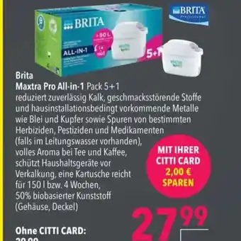 Citti Brita Maxtra Pro All-in-1 Pack 5+1 tilbud