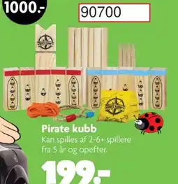 Fætter BR Pirate kubb tilbud