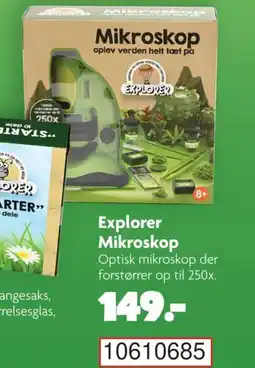 Fætter BR Explorer Mikroskop tilbud